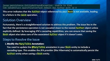 How to Handle EntityNotFoundException When Posting Nested Objects in Your REST API
