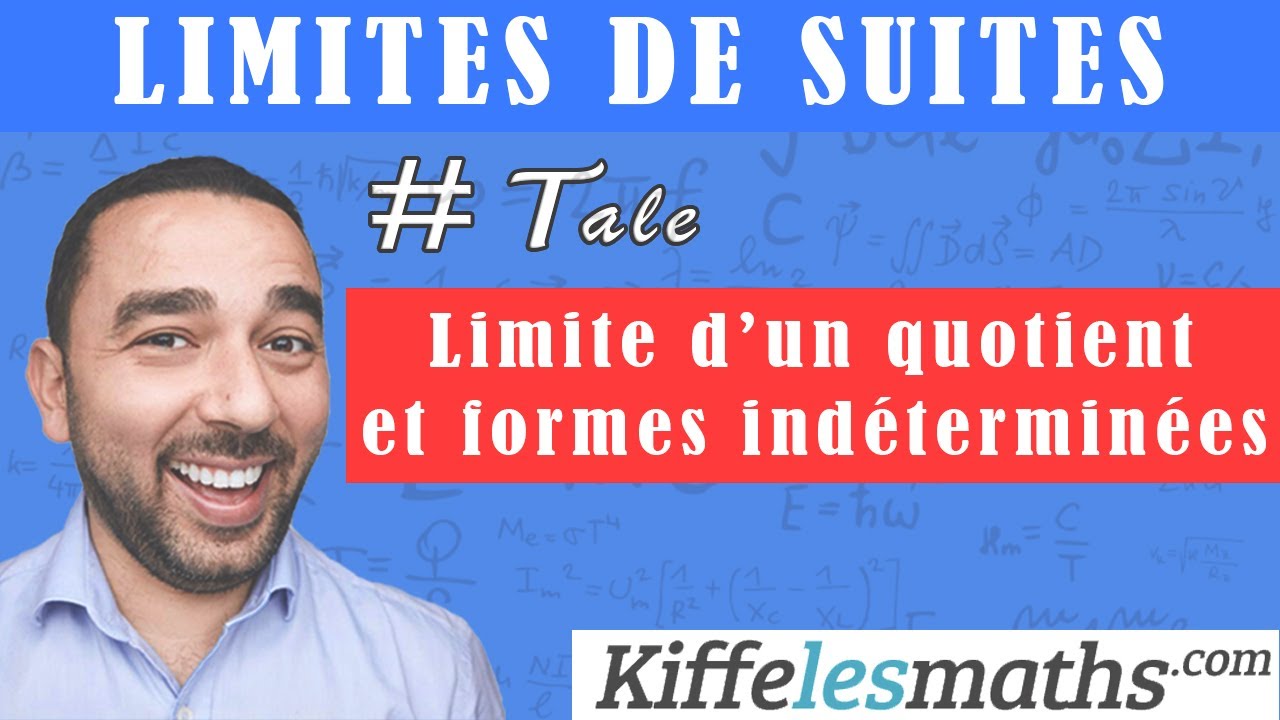 Limite d'un quotient de suites et formes indéterminées.