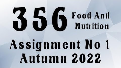 AIOU Code 356 Solved Assignment No.1 Autumn 2022 #aiou #aiousolveassignments