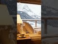 Snowy Night Fireplace – Soft Piano Sleep Music in a Warm Room | Moon Melody #shorts