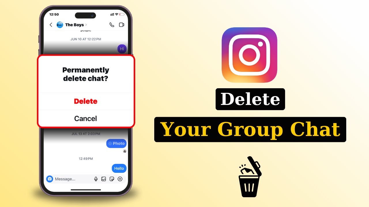 How To Delete Group Chat on Instagram (2025)