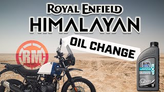 How To Change the Oil on a Royal Enfield Himalayan