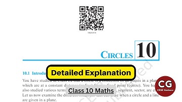 Circles (Class 10) Chapter 10 Detailed Explanation