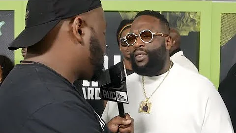 Rick Ross Almost Handles Reporter After Asking About Snitching and 6ix9ine At BET Awards