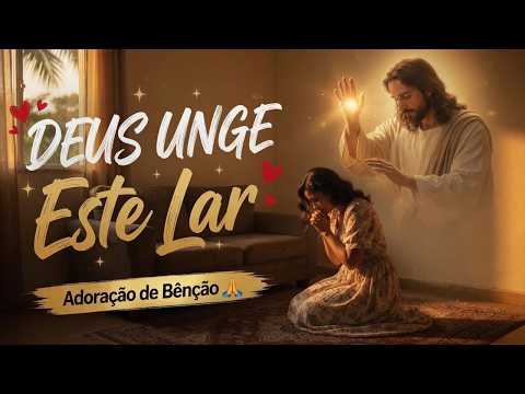 Refúgio de Adoração Profunda Para Ungir Seu Lar 🙏✨ Ouça Agora e Receba Paz, Cura e Bênção