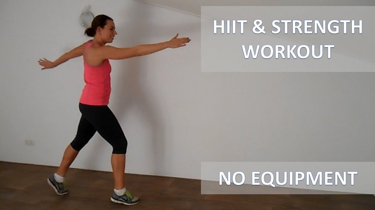 20 Minute Lower Body HIIT and Strength Workout Toning
