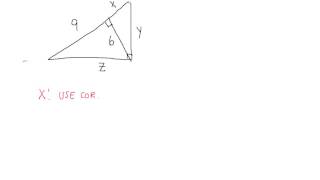 8-1 Similarity in Right Triangles