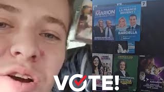 Aujourdhui Jai Votée Et Oeeeee Sinon Pour Le Chocolat Ct Du Faux Heinnn Bin Oeee C Pour Chien Bi