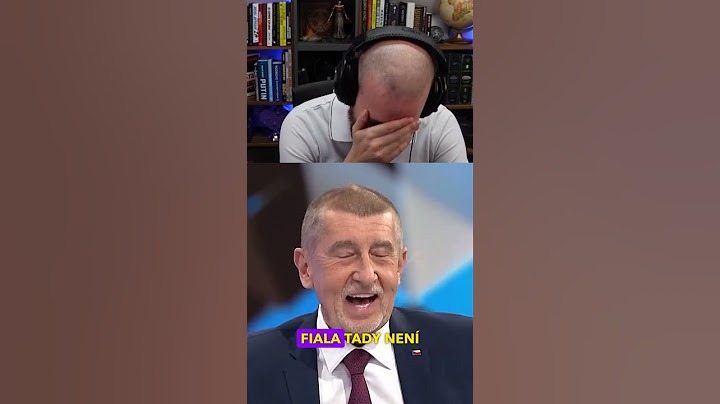 Andrej Babiš má srandu z Petra Fialy