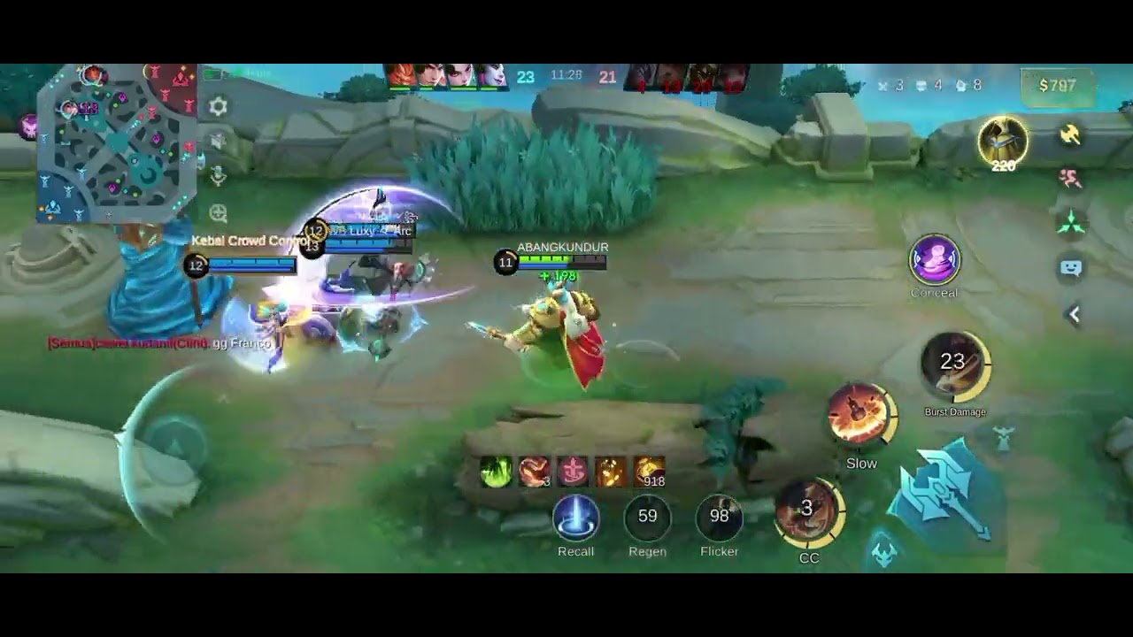 Review skin frangko kakek zeus,, petir nya ga nahan woiii..hook nya buat clint musuh frustasi 🤣🤣