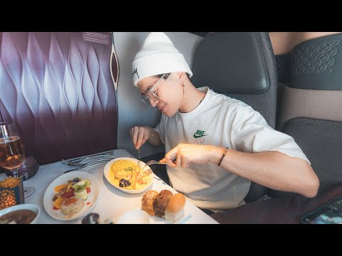 Video Review Hạng Thương Gia ĐỈNH Nhất Thế Giới | Qatar... - youtube