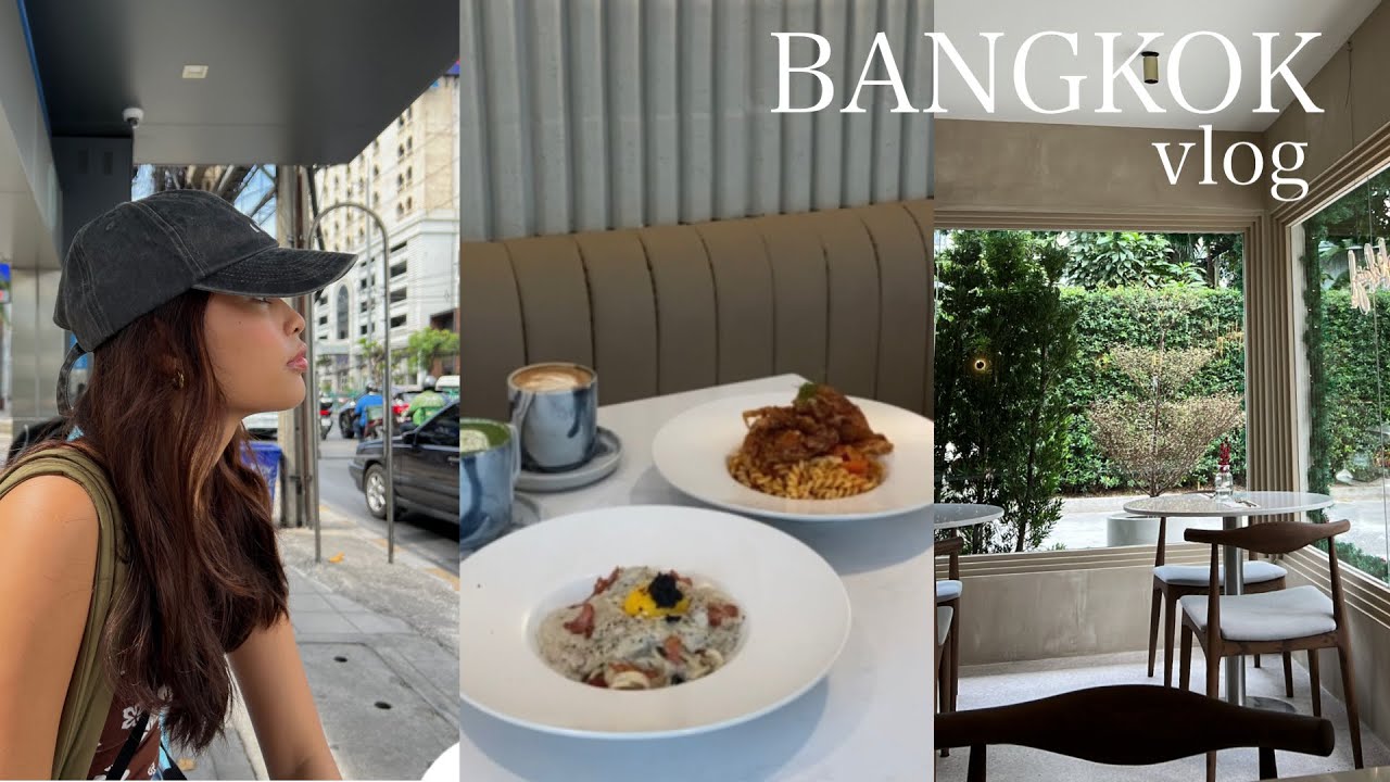 BANGKOK VLOG 🇹🇭 chatuchak market, cafes, shopping, food!