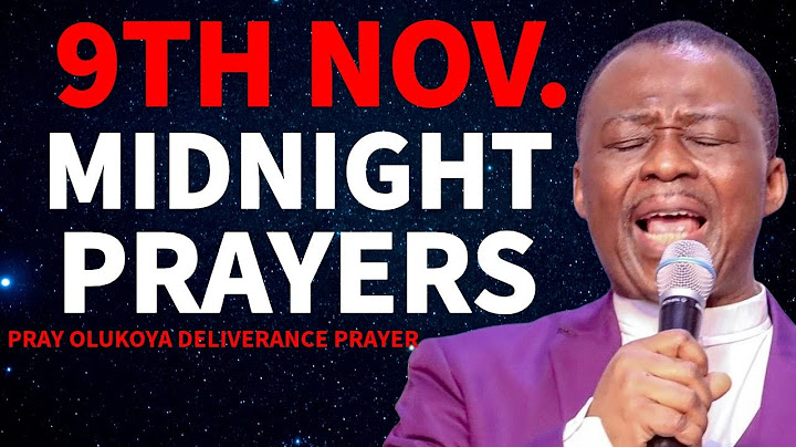 10 MINS POWERFUL MIDNIGHT PRAYERS AGAINST HOUSEHOLD WITCHCRAFT | DR D.K OLUKOYA
