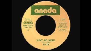 Skye - Ain't No Need (M.H. Edit)