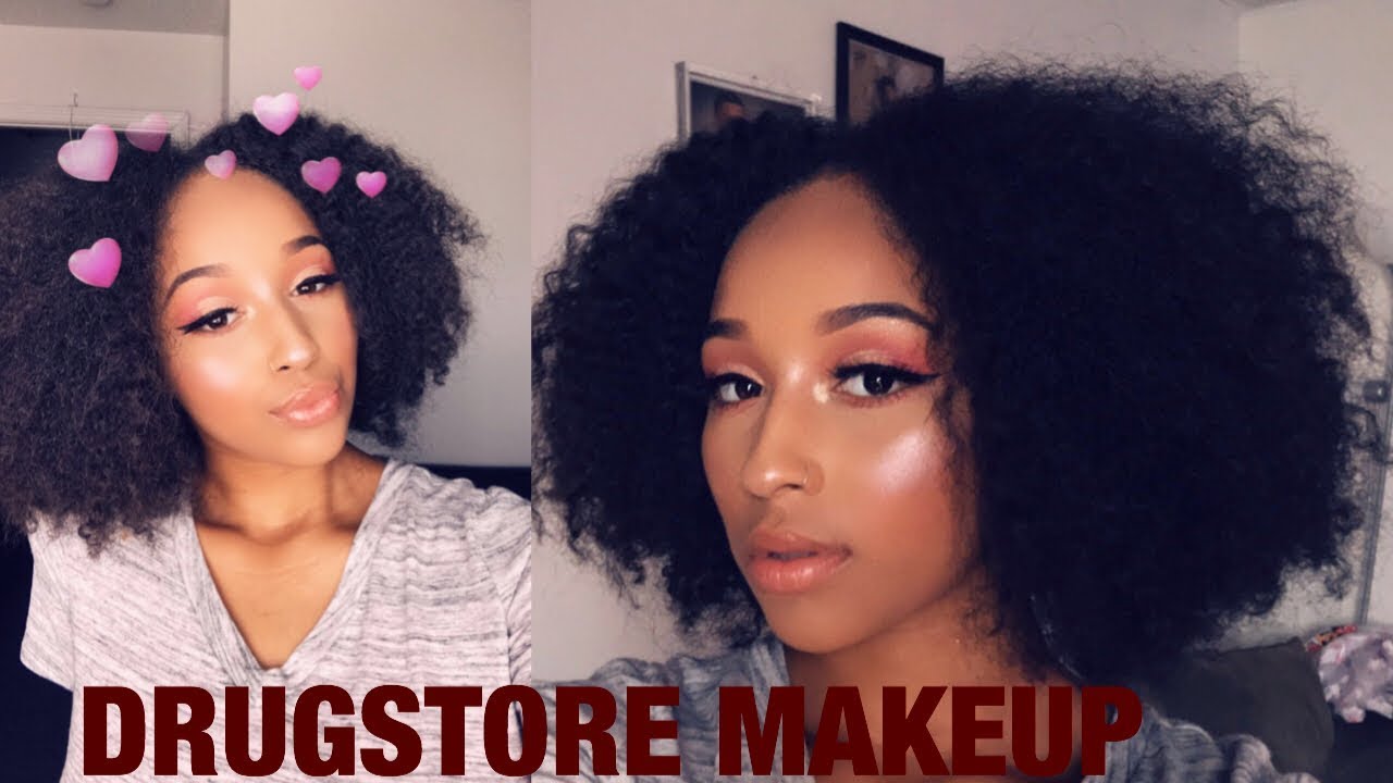 FULL FACE DRUGSTORE MAKEUP | UNDER $10 | NANA LEE