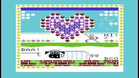 VIC the Sheep - VIC-20 PETSCII-demo (BASIC)