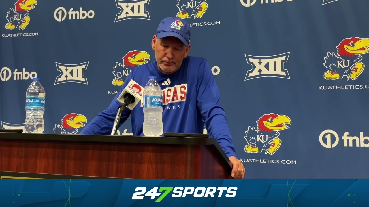 Lance Leipold provides Kansas football team updates after the first week of camp