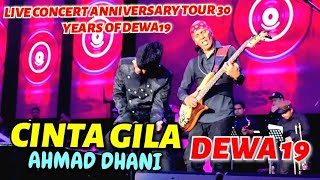 Download lagu 🔥 Persembahan Memukau❗cinta Gila - Ahmad Dhani Dewa 19,✨concert Anniversary Tour mp3