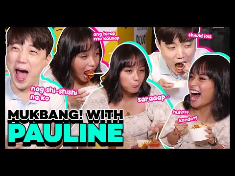 LAMON AT CHIKA! Mukbang with Pauline Mendoza | Ryan Bang
