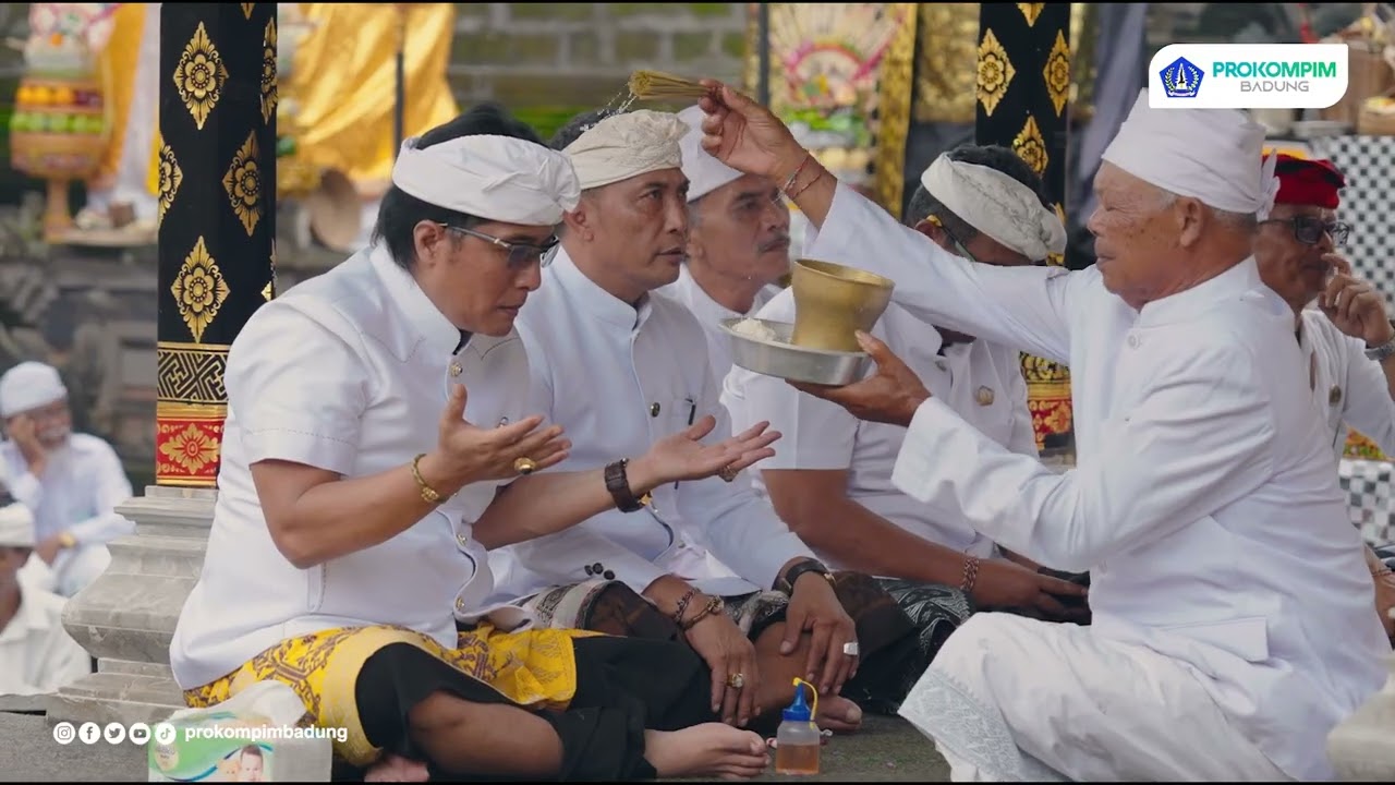 Karya Melaspas Ageng di Pura Luhur Puseh Dasar Desa Adat Senganan Kanginan, Tabanan