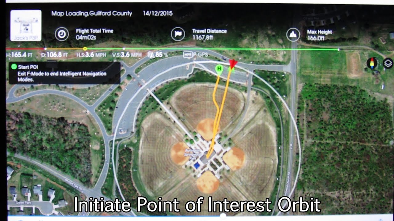 dji point interest of of  Phantom Interest Log  Professional DJI Flight Point 3