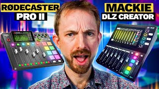 Mackie DLZ Creator vs. RODECaster Pro II  The Best Mixer for Your Podcast in 2023