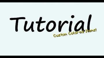 Minecraft Tutorial: Custom Colored Items!