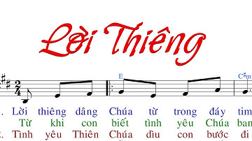 Lời Thiêng(tập hát) - Xuân Tưởng -  Anna Sao Mai