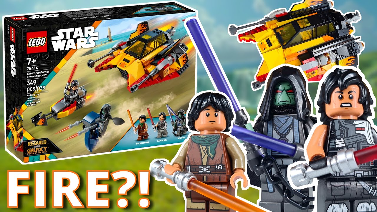 This Set Is FIRE - LEGO® Star Wars™ 75414 The Force Burner
