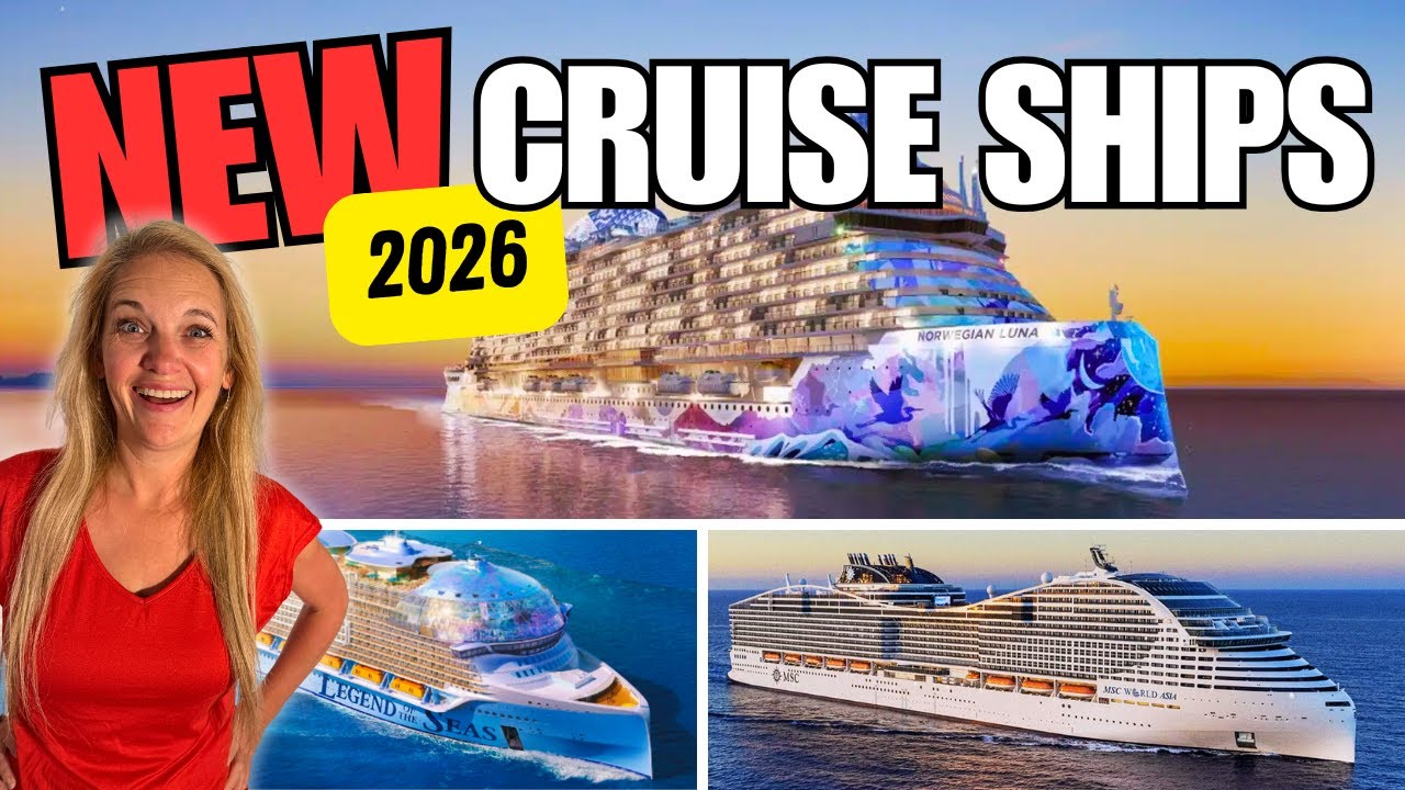 Inside the Hottest New Cruise Ships Coming in 2026