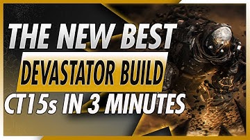Outriders - NEW Best Devastator Build For End Game CT15 INSANE Damage Guide!