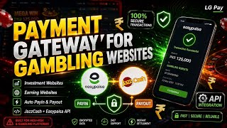 Pakistani Payment Gateway For Gambling Websites | JazzCash & Easypaisa API | Auto Payin & Payout