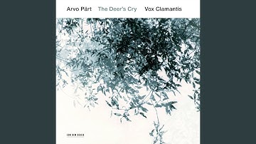 Pärt: Von Angesicht zu Angesicht