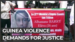 Guinea protests: Demands for justice and accountability