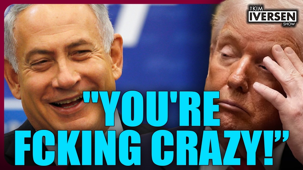 Trump To Bibi: "You're Fking Crazy! You'd Be In Jail If It Weren't For Me!"