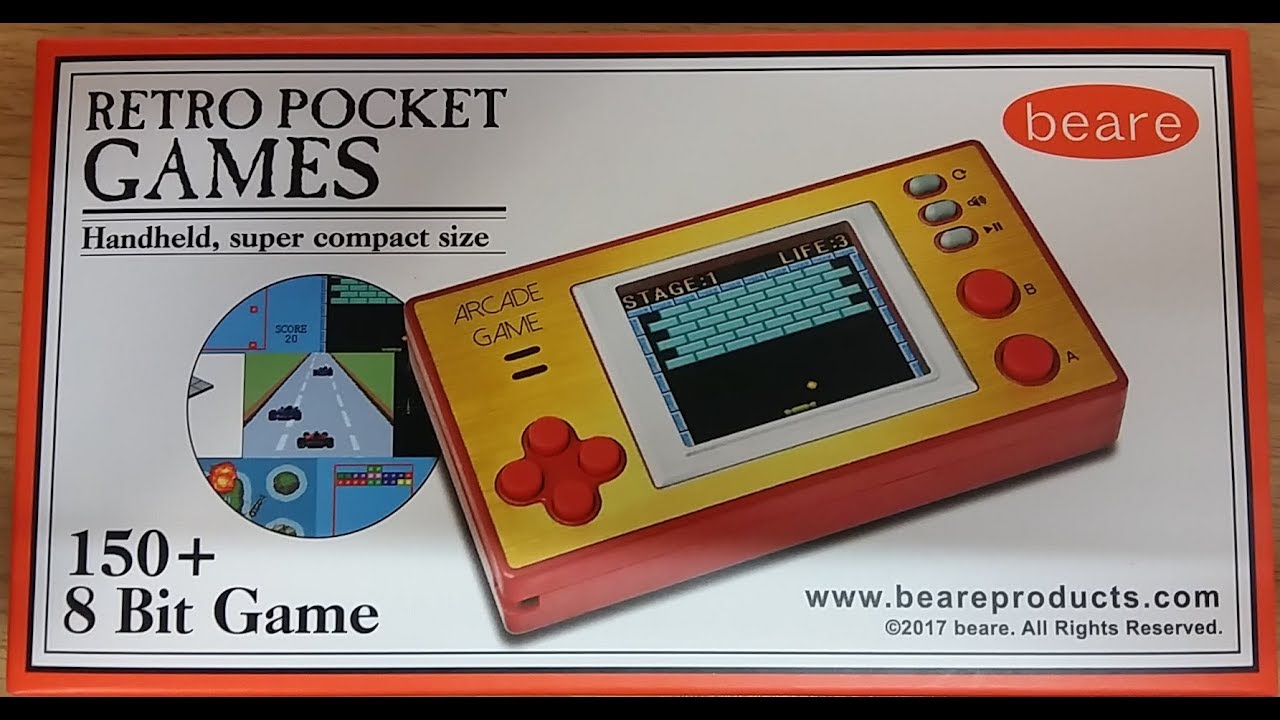 retro pocket console