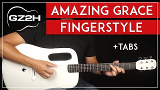 Amazing Grace Fingerstyle Guitar Tutorial