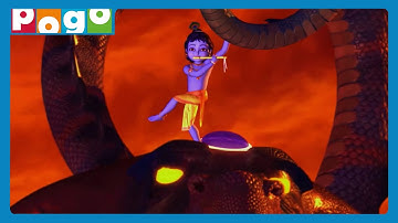 Little Krishna vs. Multi-Headed Snake! 😮| Full Episode 🤩 | Krishna Cartoon | @PogoChannel