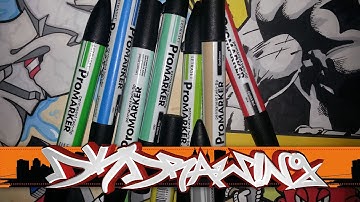 Graffiti Marker Review #1 - Letraset Promarker