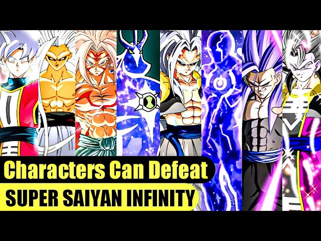 Super Saiyan Infinity vs Top 10 Strongest Ultra Dragon Ball OCs Power  Levels