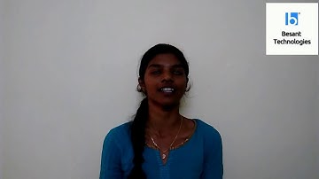 Stefy Student Review- SQL - Besant Technologies Velachery