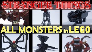 Stranger Things All Monsters in Lego