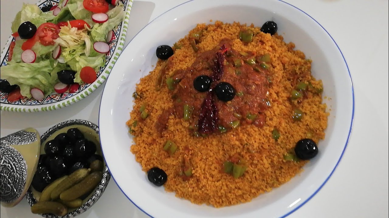 كسكسي سفة تونسي couscous tunisien Saffa