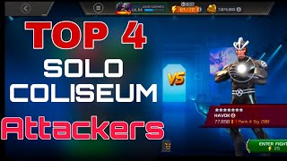 Top 4 SOLO COLISEUM ATTACKERS  for Easy points - Marvel Contest of Champions 