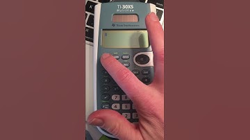 Finding square roots on TI30XS