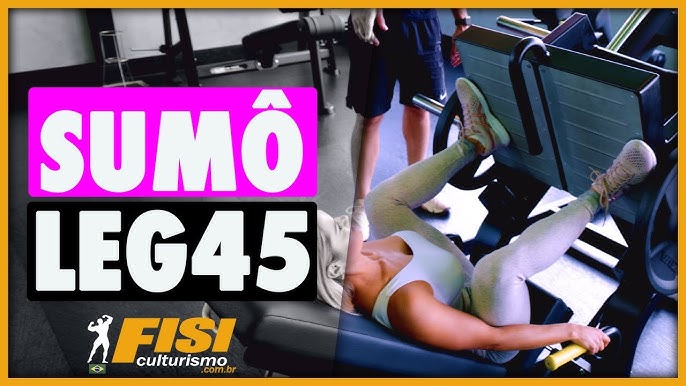 Leg Press 45 Classic Preto Wellness - EM210 - Multi