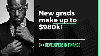 c++ developer jobs pay new grads up to $980K