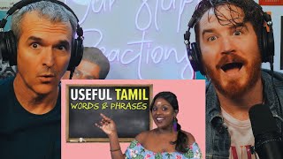 Americans Learn Tamil Words & Phrases You Should Know By Now | NANDINI SAYS REACTION!!