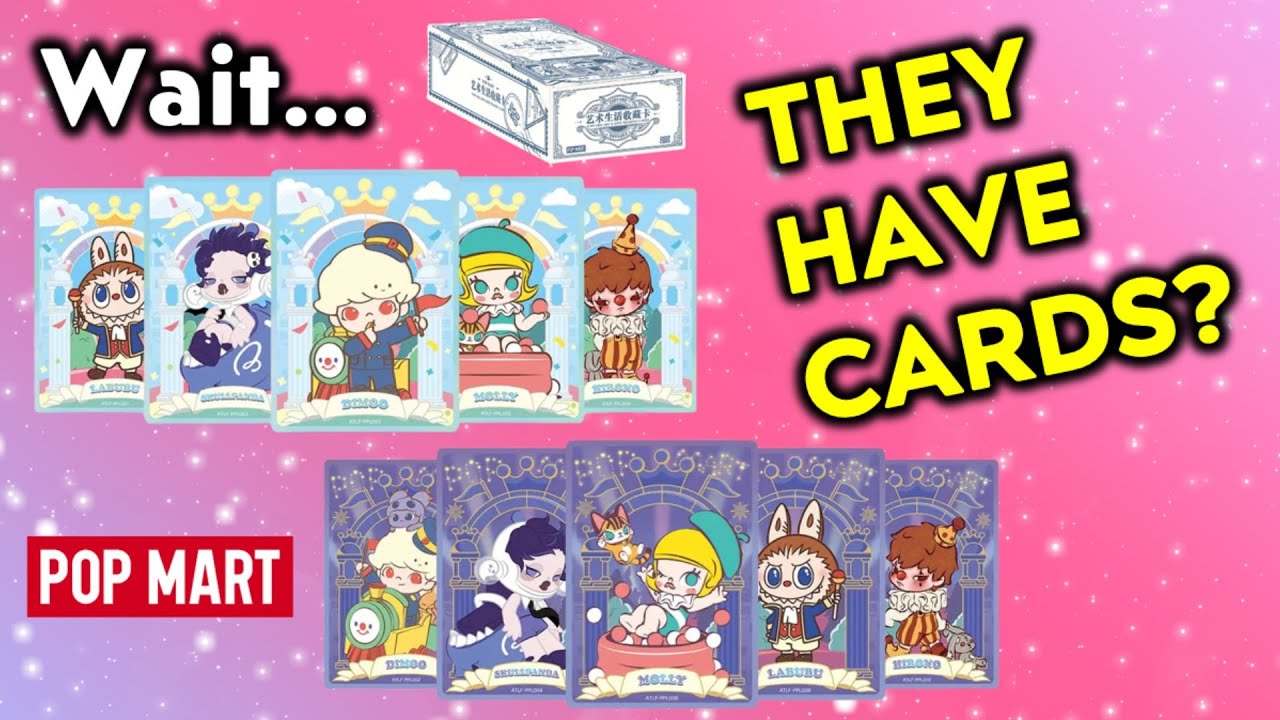 There's Labubus And Then There's Popcards! | Pop Mart