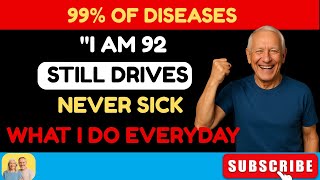 I’m 92 and Still Drive! These 5 Habits Are Why I’ve Never Been Sick in 30 Years| Senior Health Tips